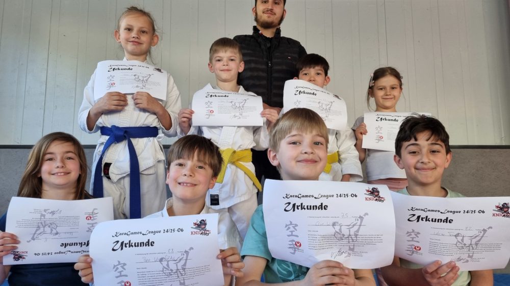 Klein, aber stark: Runde 6 der Knights Kara Games Liga begeistert mit mutigen Minis und motivierten Kids