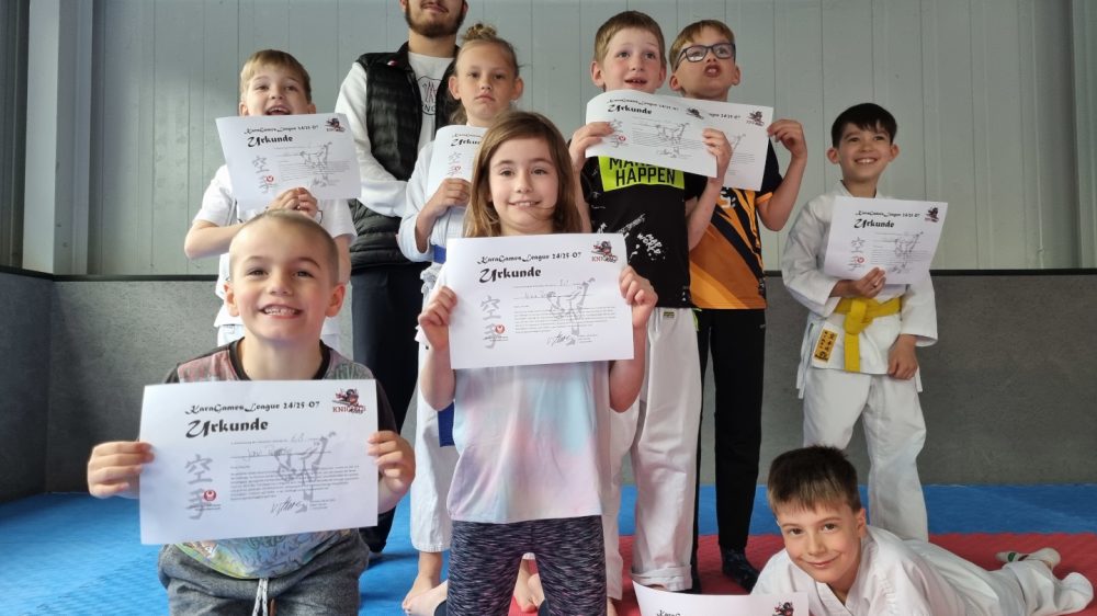 Mini-Power beim 7/9 Wettkampftag der Knights Kara Games Liga